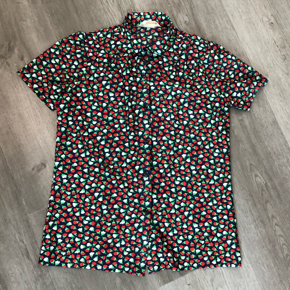 Vintage 70s Floral Shirt